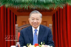 El secretario general del Comité Central del Partido Comunista de Vietnam y presidente de la República, To Lam. (Fuente: VNA)