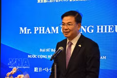 El embajador de Hanoi en Tokio, Pham Quang Hieu. (Fuente: VNA)