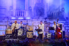 Actuaciones del grupo de jazz Song Hong. (Fuente: VNA)