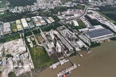 El Parque Industrial de Hiep Phuoc (comuna de Hiep Phuoc) es el parque industrial más grande de Ciudad Ho Chi Minh. (Fuente: VNA)