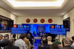 En el evento. (Fuente: VNA)