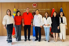 Delegados en el evento. (Fuente: VNA)