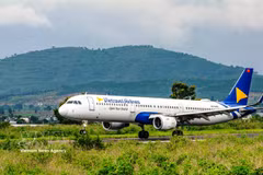 Un avión de la aerolínea Vietravel. (Fuente: VNA)