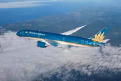 Avión de Vietnam Airlines. (Fuente: VNA)