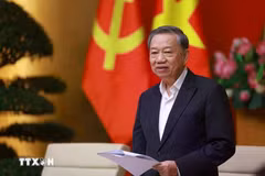 El secretario general del Partido Comunista de Vietnam, To Lam. (Fuente: VNA)