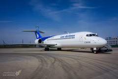 Avión Comac 909 de Lao Airlines. (Fuente: Lao Airlines)