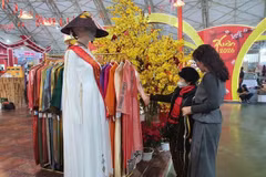 El pabellón de Hue en la Feria. (Fuente: VNA)
