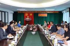 Panorama de la reunión. (Fuente: VNA)