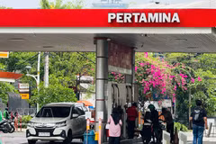 Una gasolinera en Indonesia. (Fuente: VNA)