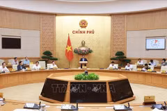 Panorama de la reunión. (Fuente: VNA)