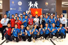 Delegación vietnamita. (Fuente: Internet)
