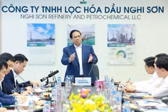 El primer ministro de Vietnam, Pham Minh Chinh, en el evento. (Fuente: VNA)