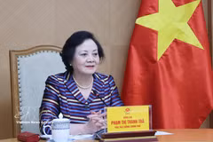 La viceprimera ministra Pham Thi Thanh Tra. (Fuente: VNA)