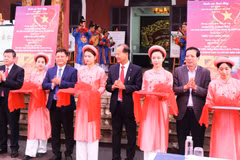 Delegados en la inauguración. (Foto: VNA)