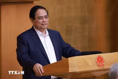 El primer ministro vietnamita, Pham Minh Chinh. (Fuente: VNA)
