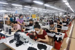 El ambiente laboral en la empresa textil Thai Nguyen. (Foto: VNA)