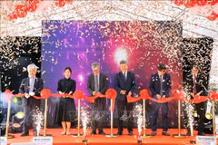 En la inauguración. (Fuente: VNA)