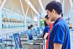 Identificación biométrica mejora experiencia en aeropuerto de Noi Bai