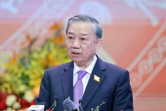 El secretario general del Partido Comunista de Vietnam (PCV), To Lam. (Fuente: VNA)