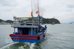 Un barco pesquero de la provincia de Gia Lai. (Fuente: VNA)