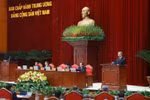 El secretario general del Partido Comunista de Vietnam (PCV), To Lam, habla en la cita. (Foto: VNA)