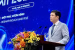 Nguyen Van Khoa, presidente de la Asociación de Software y Servicios de Tecnología de la Información de Vietnam (VINASA) interviene en el evento. (Foto: VNA)