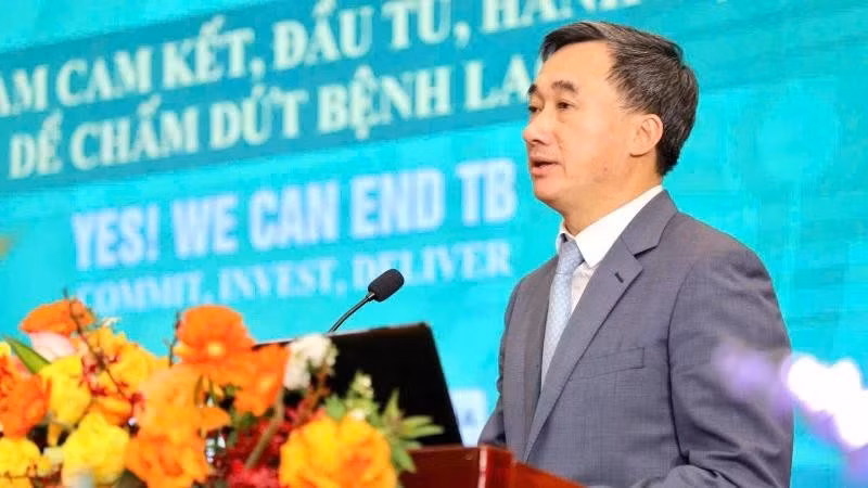 Tran Van Thuan, viceministro de Salud, interviene en la cita (Foto: VNA)