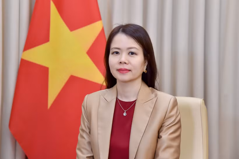 Nguyen Minh Hang, viceministra de Relaciones Exteriores de Vietnam (Foto: Cancillería de Vietnam)