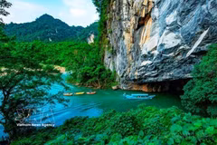 Belleza del Parque Nacional Phong Nha-Ke Bang. (Fuente: VNA)