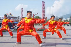 La provincia de Gia Lai está ultimando el expediente para proponer a la UNESCO la inscripción de las artes marciales tradicionales de Binh Dinh en la Lista Representativa del Patrimonio Cultural Inmaterial de la Humanidad. (Fuente: VietnamPlus)