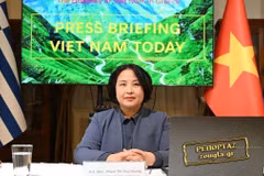 La embajadora de Vietnam en Grecia, Pham Thi Thu Huong. (Fuente: La Embajada de Vietnam en Grecia)