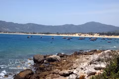 Belleza de Mui Vi Rong. (Fuente: VNA)