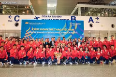 Vietnam envía su delegación deportiva a los SEA Games 33 en Tailandia. (Fuente: VNA)