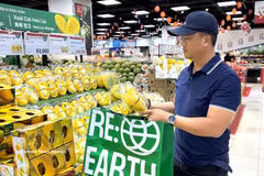 En Ciudad Ho Chi Minh, la gente utiliza bolsas de comida ecológicas. (Fuente: VNA)