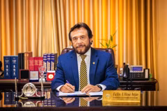 El vicepresidente de El Salvador, Félix Ulloa. (Fuente: VNA)