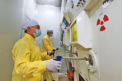En el Instituto de Estudio Nuclear de la ciudad de Da Lat. (Fuente: hanoimoi.vn)