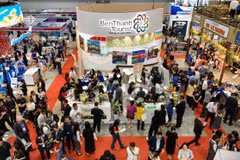 Las ferias internacionales de turismo son oportunidades para que las empresas vietnamitas promuevan su imagen. (Fuente: VietnamPlus)