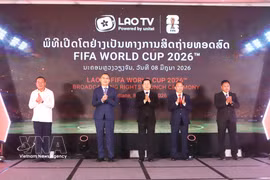  Empresa conjunta de Viettel en Laos adquiere los derechos de transmisión de la Copa Mundial de la FIFA 2026. (Foto: VNA)
