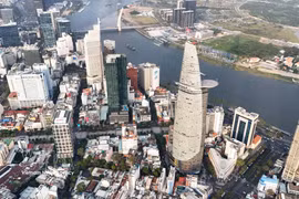 La zona del Centro Financiero Internacional de Vietnam en Ciudad Ho Chi Minh (Foto: VNA)