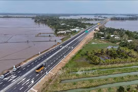 El tramo principal Hau Giang–Ca Mau, de 73,2 km de longitud, se abre al tráfico (Foto: VNA)
