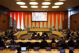 Laceremonia del lanzamiento del Grupo de Amigos de las Naciones Unidas (ONU) sobre la prevención y el combate a la trata de personas que utilizan tecnologías. (Foto: VNA)
