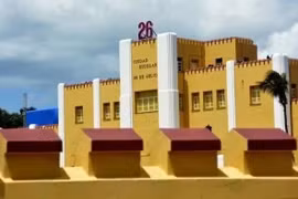 El Cuartel Moncada, sitio histórico de la Revolución Cubana y símbolo del inicio de la lucha revolucionaria del 26 de julio de 1953. (Fuente: granma.cu)