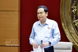 El presidente de la Asamblea Nacional de Vietnam, Tran Thanh Man. (Foto: VNA)