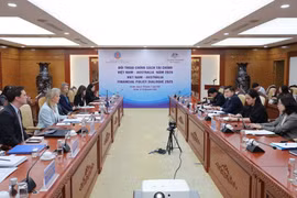 El diálogo sobre política financiera entre Vietnam y Australia. (Foto: VNA)