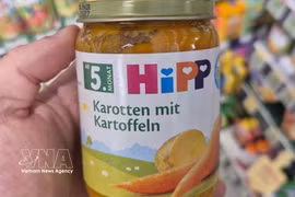 Vietnam advierte sobre productos HiPP tras retiro del mercado en Austria (Foto: VNA)