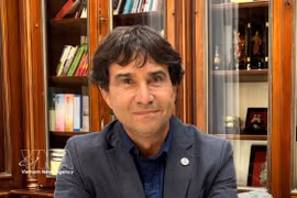 El presidente de la Cámara de Comercio Mercosur-ASEAN (MACC), Rodolfo Cáffaro Kramer. (Foto: VNA)