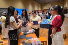 La exposición científica “Universo - Ser Humano – Inteligencia” (UMI) abre sus puertas en el Museo de la ciudad centrovietnamita de Da Nang. (Foto: VNA)