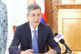 El embajador de Vietnam en Camboya, Nguyen Minh Vu. (Foto: VNA)