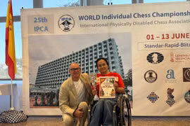Equipo vietnamita brilla en campeonato mundial de ajedrez IPCA 2026 (Foto: hanoimoi.vn)