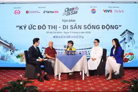 El lanzamiento del proyecto “Cham Di san – Ky uc do thi” marca un paso firme en la aplicación de tecnologías digitales para promover la cultura y el patrimonio entre el público joven. (Foto: Vietnam+)